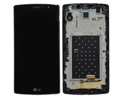 Kijelző LG G4S Beat (H735) (lcd, érintőpanel, átvezető fóliával, előlap kerettel) fekete ACQ88470601